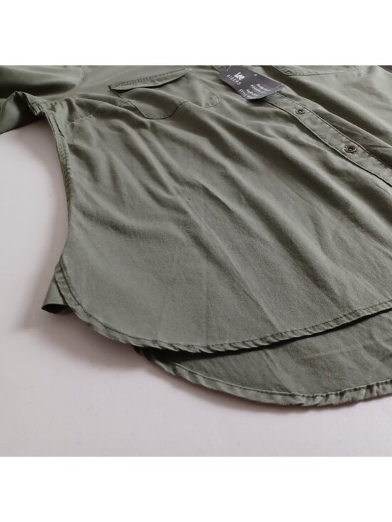 Lee Riders Cotton Button-front Utility Shirt - Picture 6 of 16